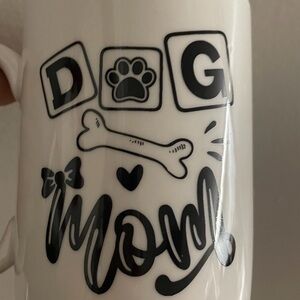 Dog Mom Mug - White